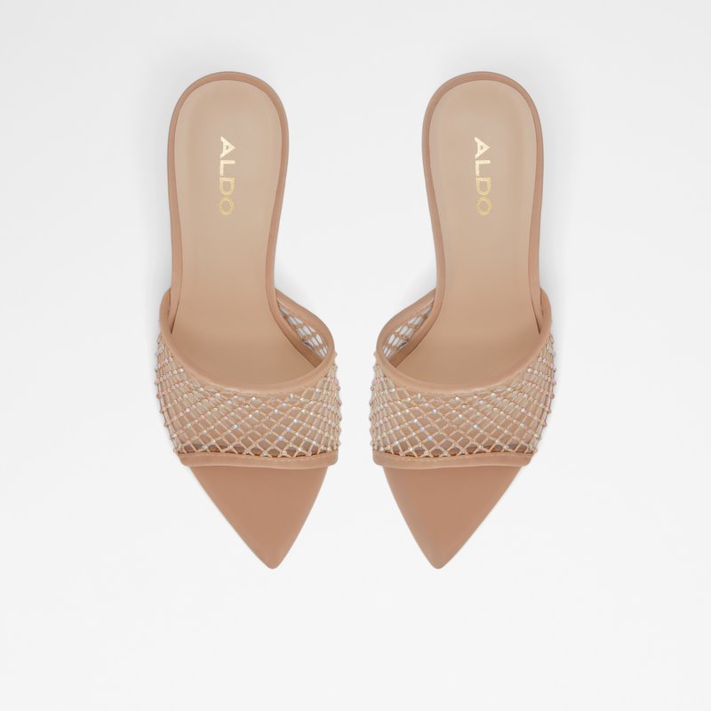 Heeled Sandals Aldo Fluri Femme Bone | FAEBJD-315