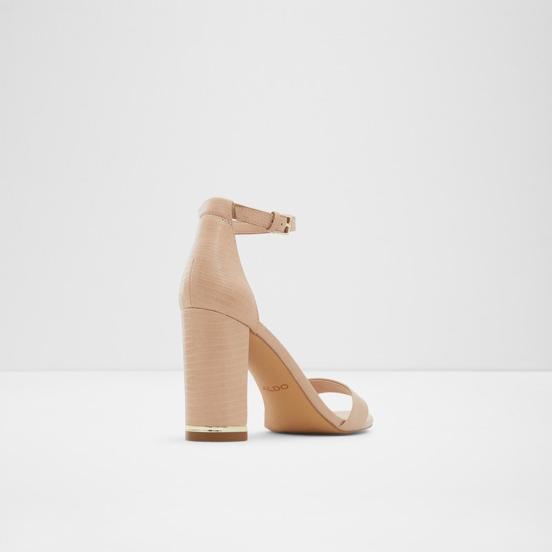 Heeled Sandals Aldo Frilajan Femme Bone | TKVXQP-038