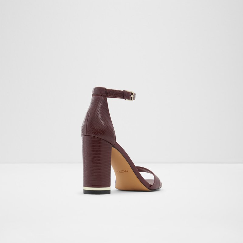 Heeled Sandals Aldo Frilajan Femme Marron | MVQLRT-821