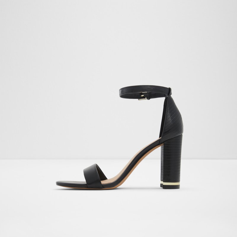 Heeled Sandals Aldo Frilajan Femme Noir | LNEDCG-164