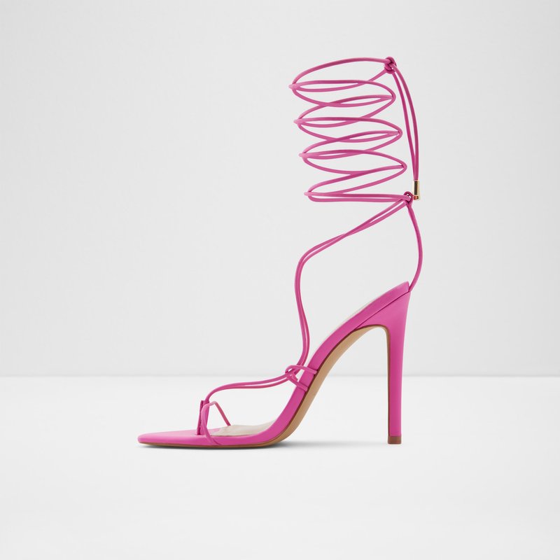 Heeled Sandals Aldo Glaosa Femme Rose | YLZPOT-360