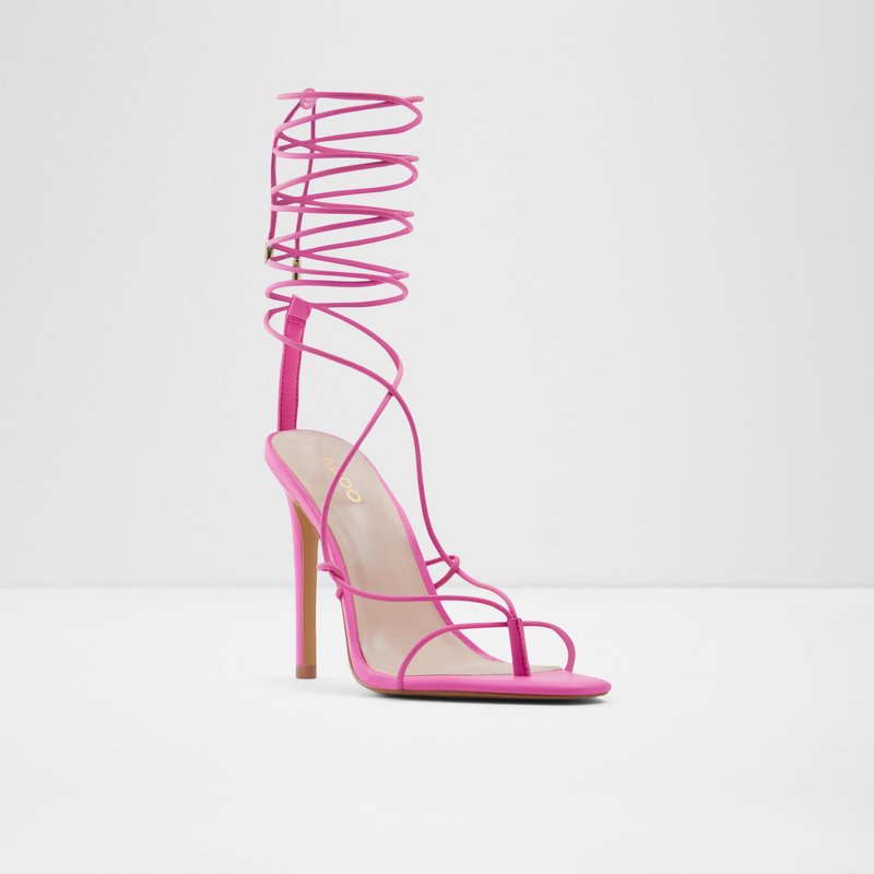 Heeled Sandals Aldo Glaosa Femme Rose | YLZPOT-360