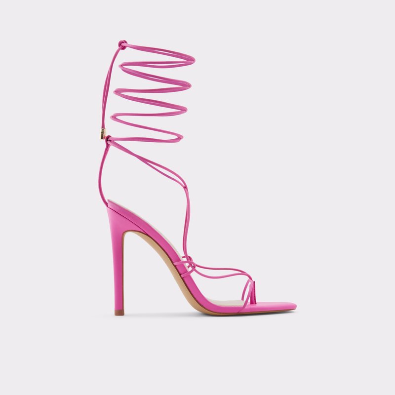 Heeled Sandals Aldo Glaosa Femme Rose | YLZPOT-360