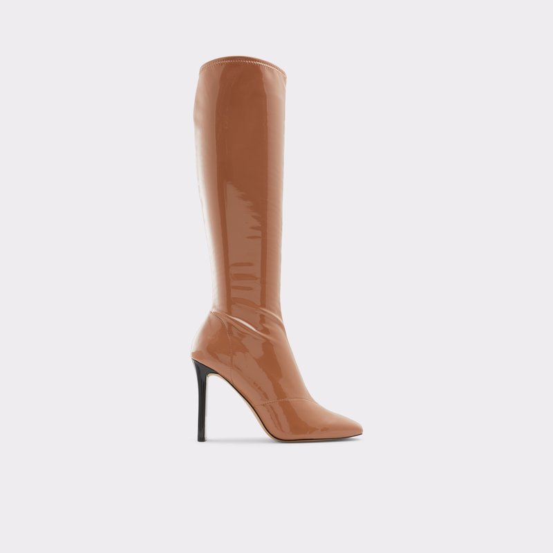 Knee High Boots Aldo Edigorwen Femme Beige Foncé | WJBROG-804