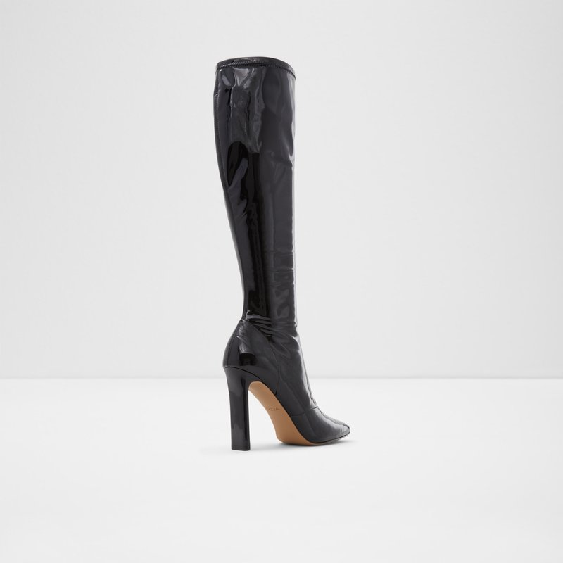 Knee High Boots Aldo Edigorwen Femme Noir | OQIKES-026
