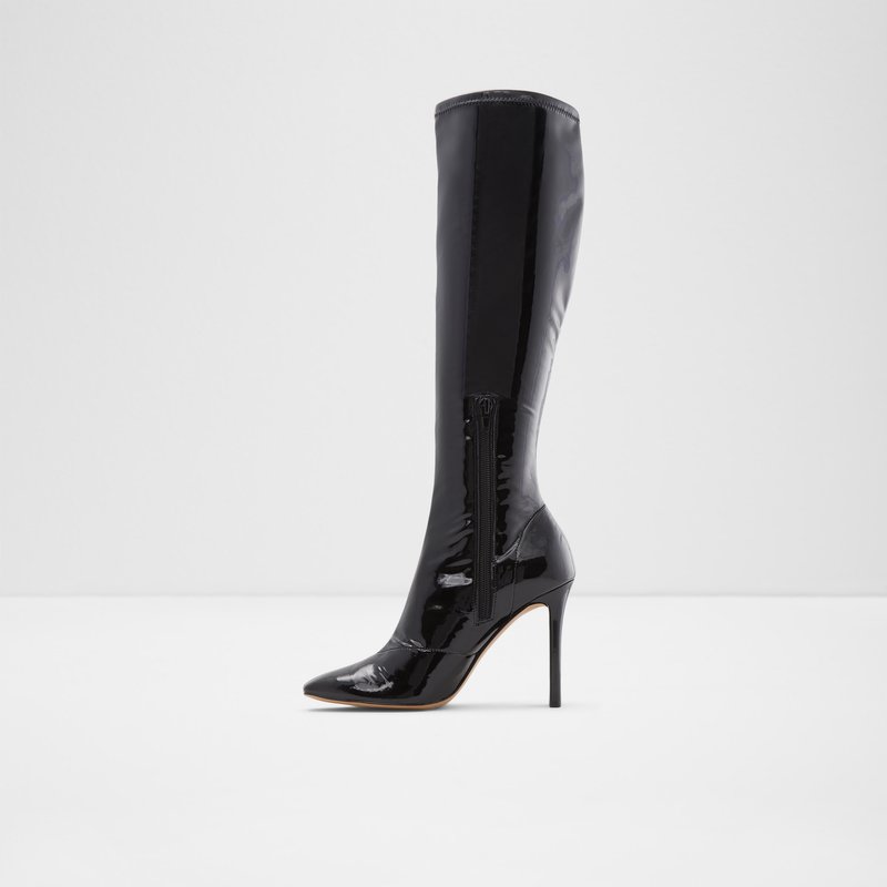 Knee High Boots Aldo Edigorwen Femme Noir | OQIKES-026
