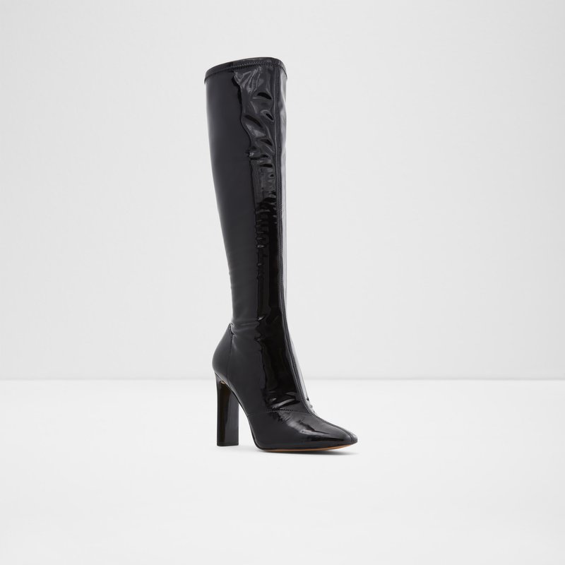 Knee High Boots Aldo Edigorwen Femme Noir | OQIKES-026