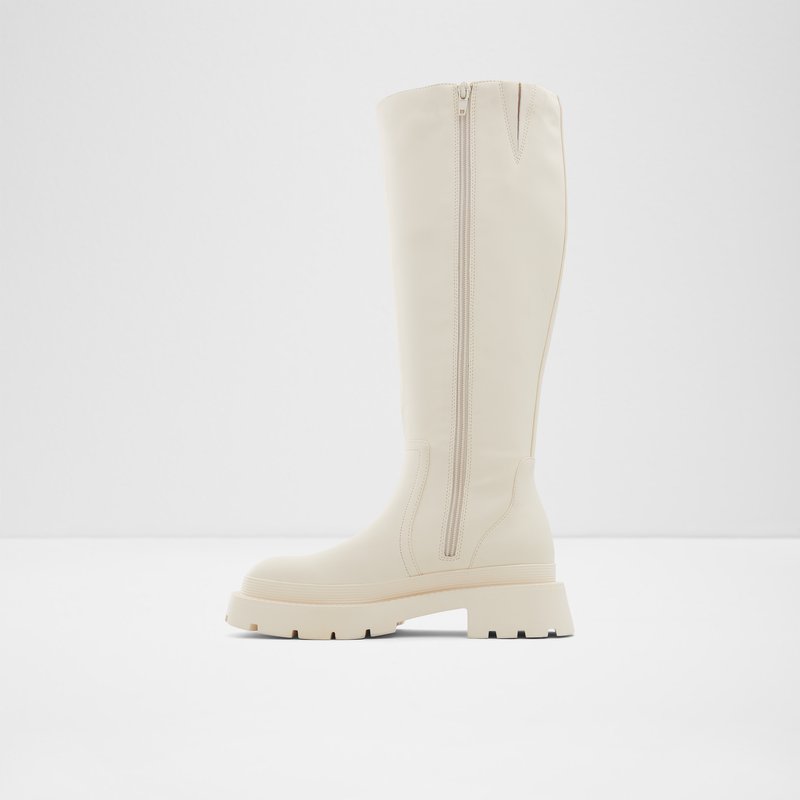 Knee High Boots Aldo Gworelle Femme Blanche | DHOXSA-813