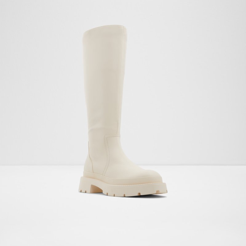 Knee High Boots Aldo Gworelle Femme Blanche | DHOXSA-813