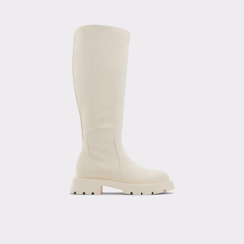 Knee High Boots Aldo Gworelle Femme Blanche | DHOXSA-813