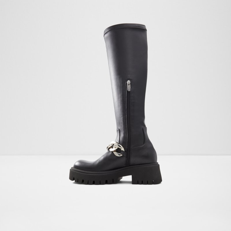 Knee High Boots Aldo Histride Femme Noir | RPEMGW-687