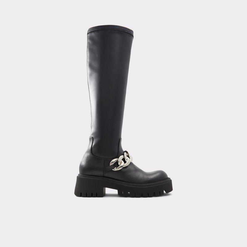 Knee High Boots Aldo Histride Femme Noir | RPEMGW-687
