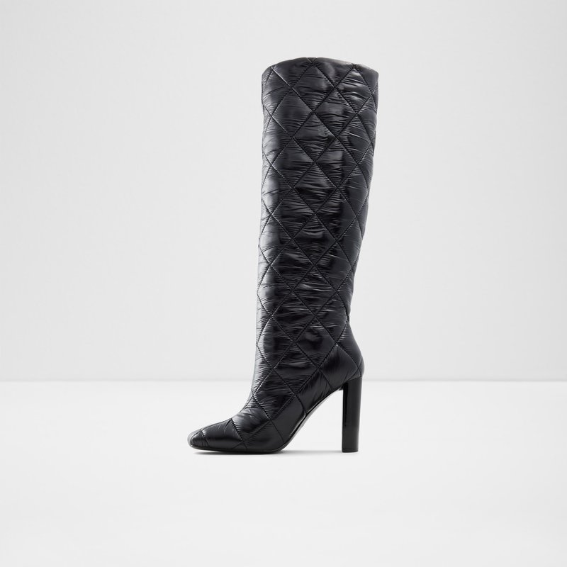 Knee High Boots Aldo Snowpuff Femme Noir | RKDTME-805