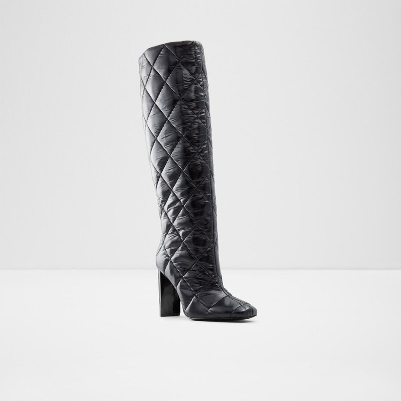 Knee High Boots Aldo Snowpuff Femme Noir | RKDTME-805