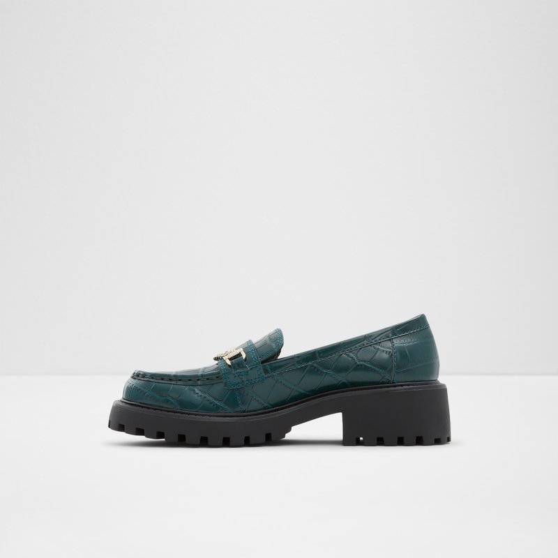 Loafers Aldo Bigstep Femme Vert Foncé | YEZGOD-126