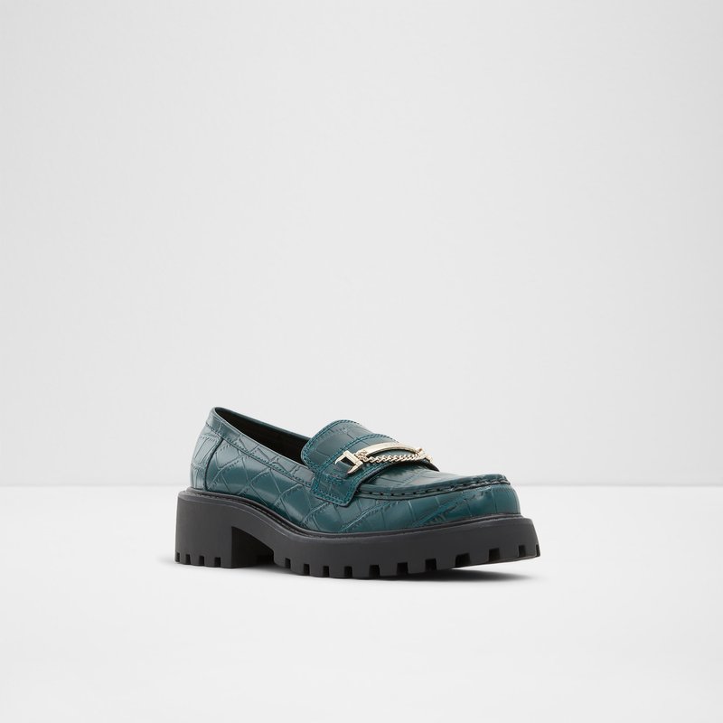 Loafers Aldo Bigstep Femme Vert Foncé | YEZGOD-126