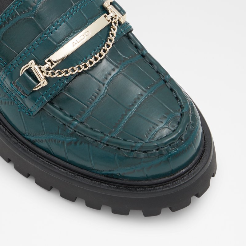 Loafers Aldo Bigstep Femme Vert Foncé | YEZGOD-126