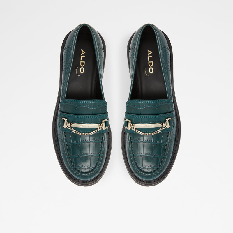 Loafers Aldo Bigstep Femme Vert Foncé | YEZGOD-126