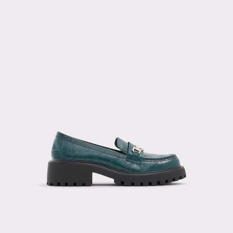 Loafers Aldo Bigstep Femme Vert Foncé | YEZGOD-126