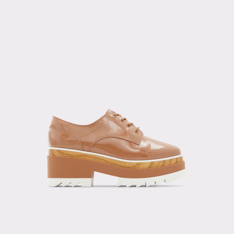 Oxfords Aldo Blunchan Femme Beige Foncé | TSODVF-758