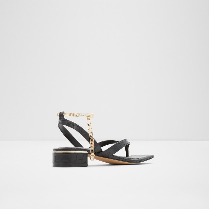 Sandales Casual Aldo Agralella Femme Noir | AEGIRM-068