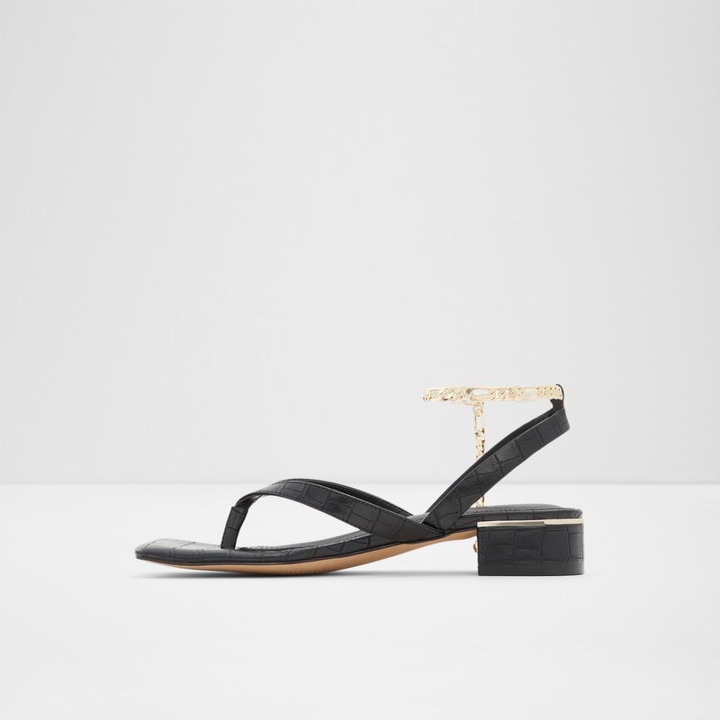 Sandales Casual Aldo Agralella Femme Noir | AEGIRM-068