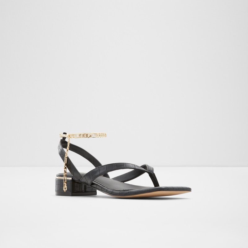Sandales Casual Aldo Agralella Femme Noir | AEGIRM-068