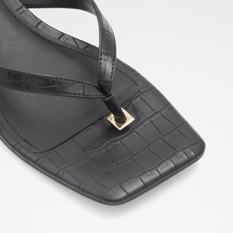 Sandales Casual Aldo Agralella Femme Noir | AEGIRM-068