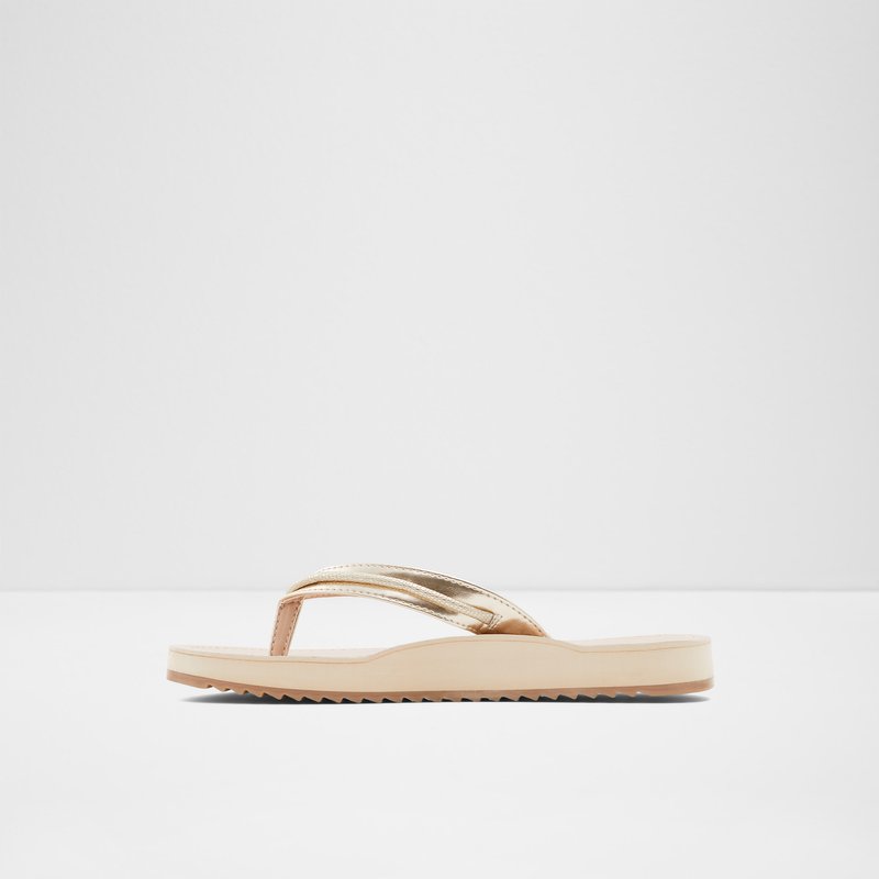 Sandales Casual Aldo Polo Femme Champagne | IBADXS-037