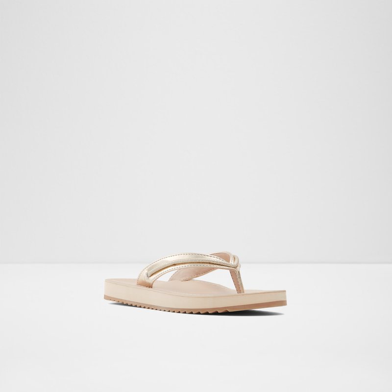 Sandales Casual Aldo Polo Femme Champagne | IBADXS-037