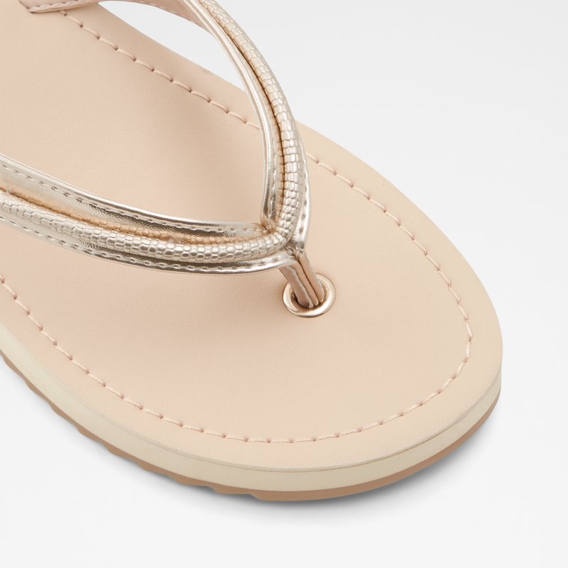 Sandales Casual Aldo Polo Femme Champagne | IBADXS-037