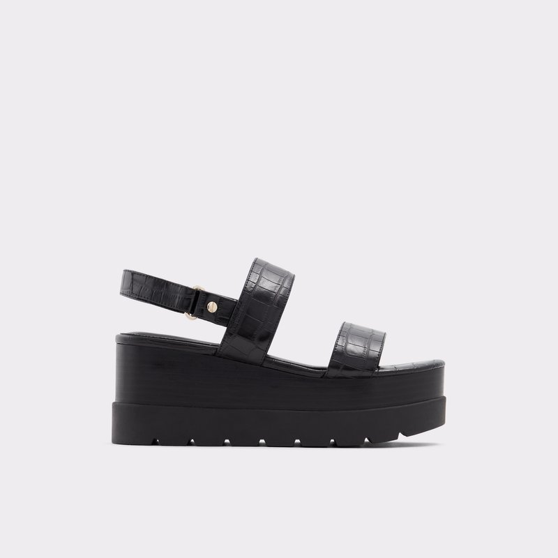 Sandales Casual Aldo Tarin Femme Noir | QJTIBD-438