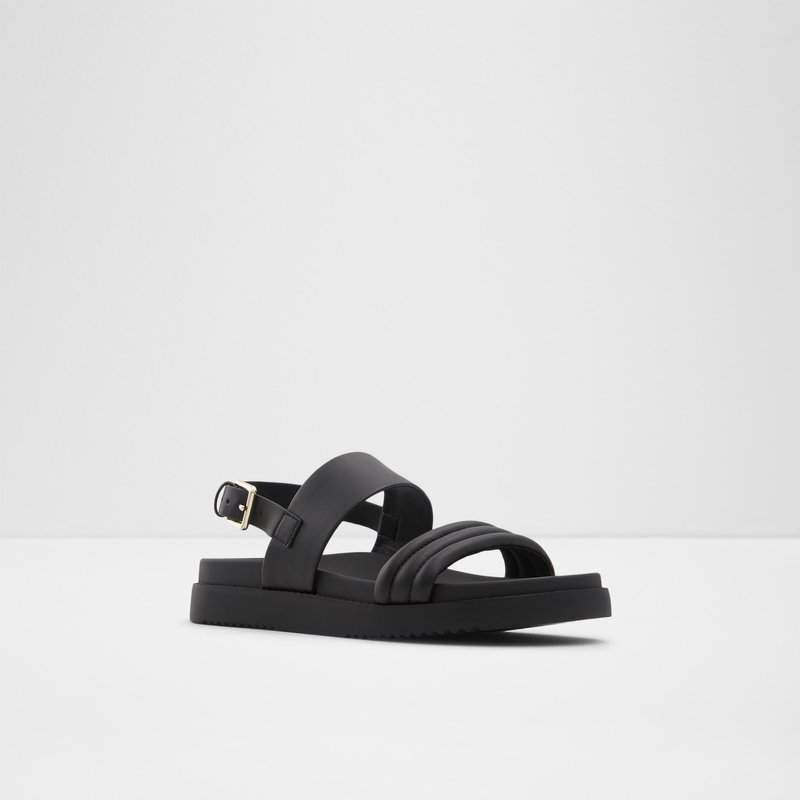 Sandales Plates Aldo Adwerrandra Femme Noir | DZEUJI-610