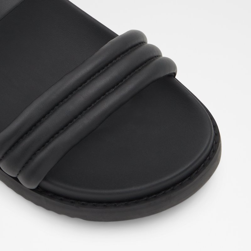 Sandales Plates Aldo Adwerrandra Femme Noir | DZEUJI-610
