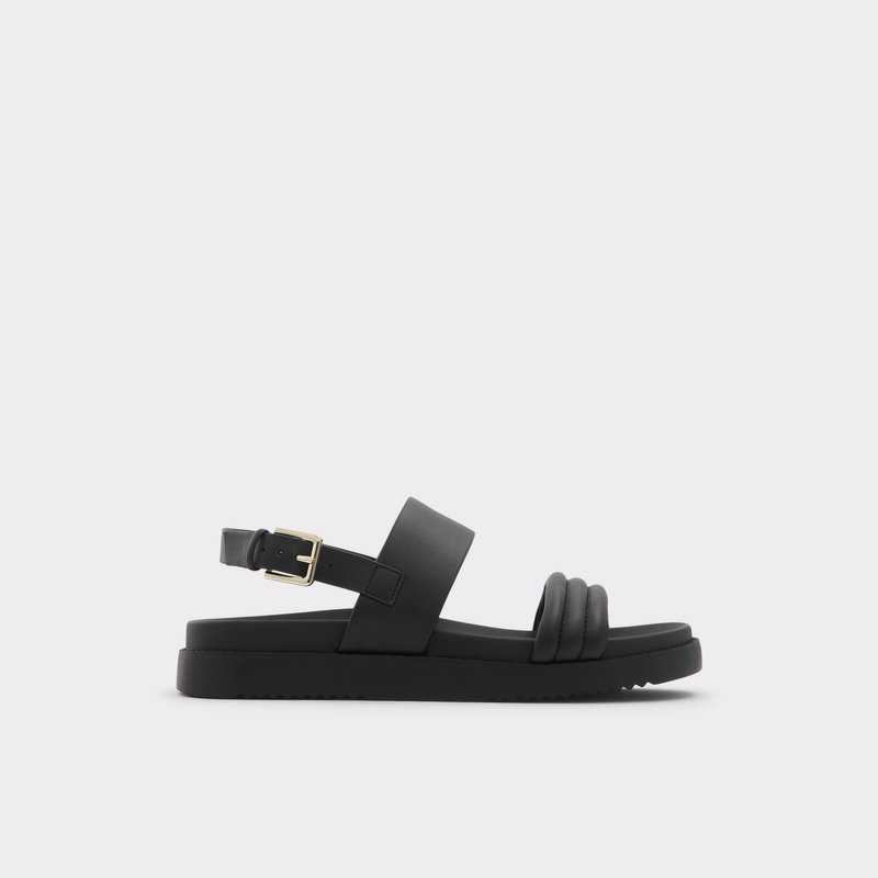 Sandales Plates Aldo Adwerrandra Femme Noir | DZEUJI-610