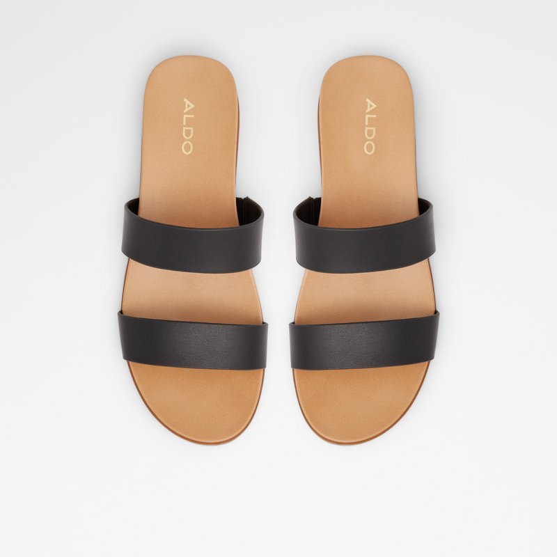 Sandales Plates Aldo Aliawen Femme Noir | CIAFYE-287