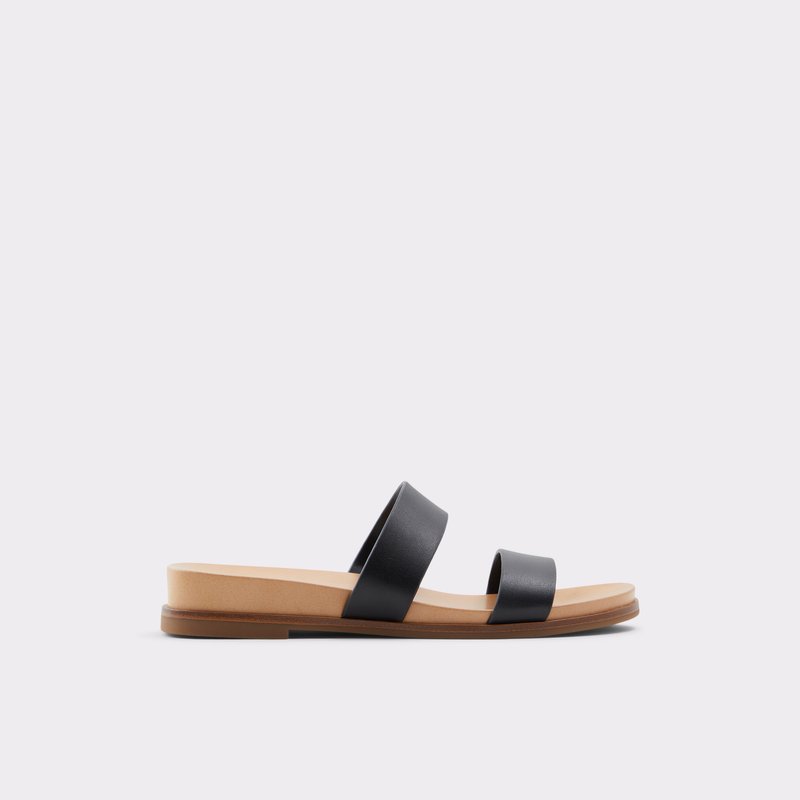 Sandales Plates Aldo Aliawen Femme Noir | CIAFYE-287