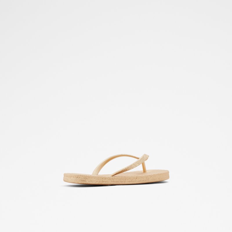 Sandales Plates Aldo Aloomba Femme Doré | NLATIO-708