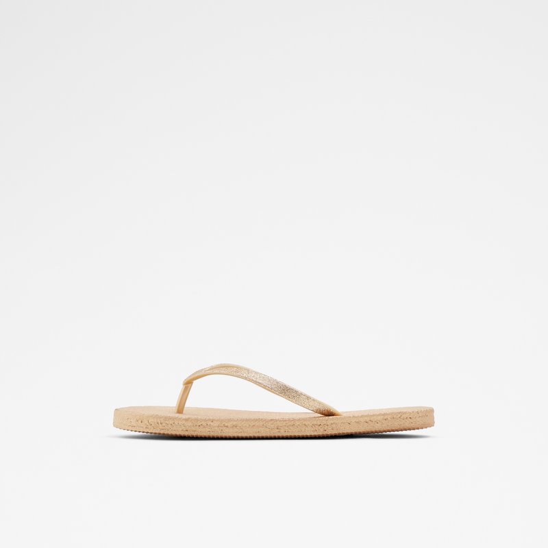 Sandales Plates Aldo Aloomba Femme Doré | NLATIO-708