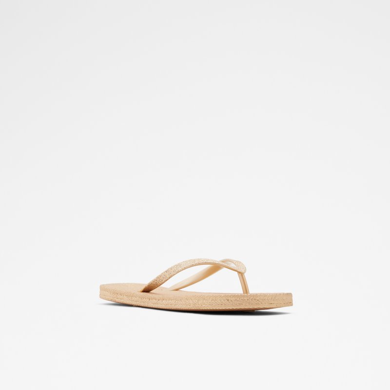 Sandales Plates Aldo Aloomba Femme Doré | NLATIO-708
