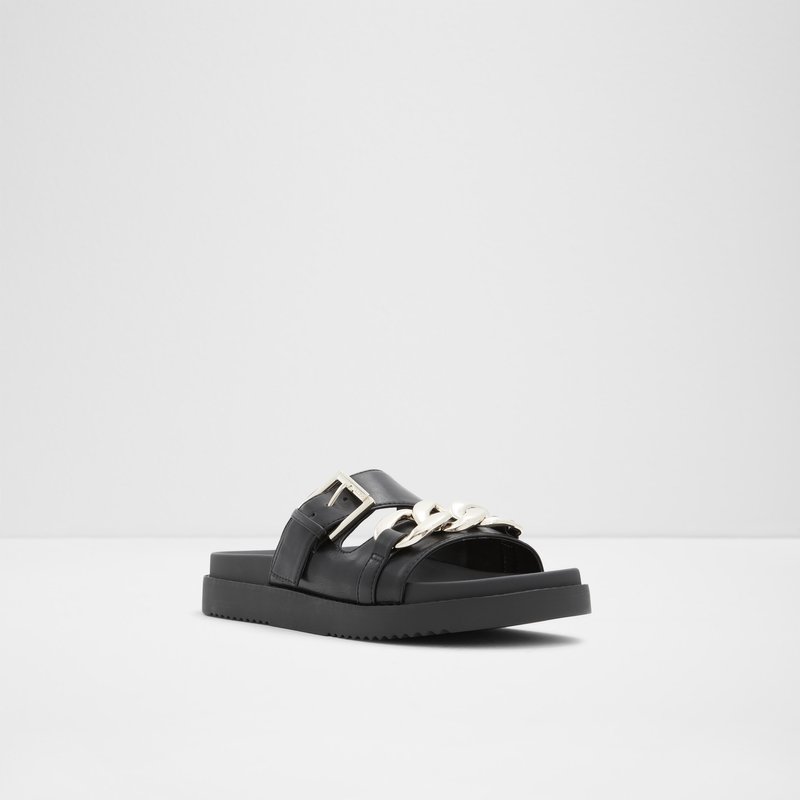 Sandales Plates Aldo Asae Femme Noir | GXYJKH-298