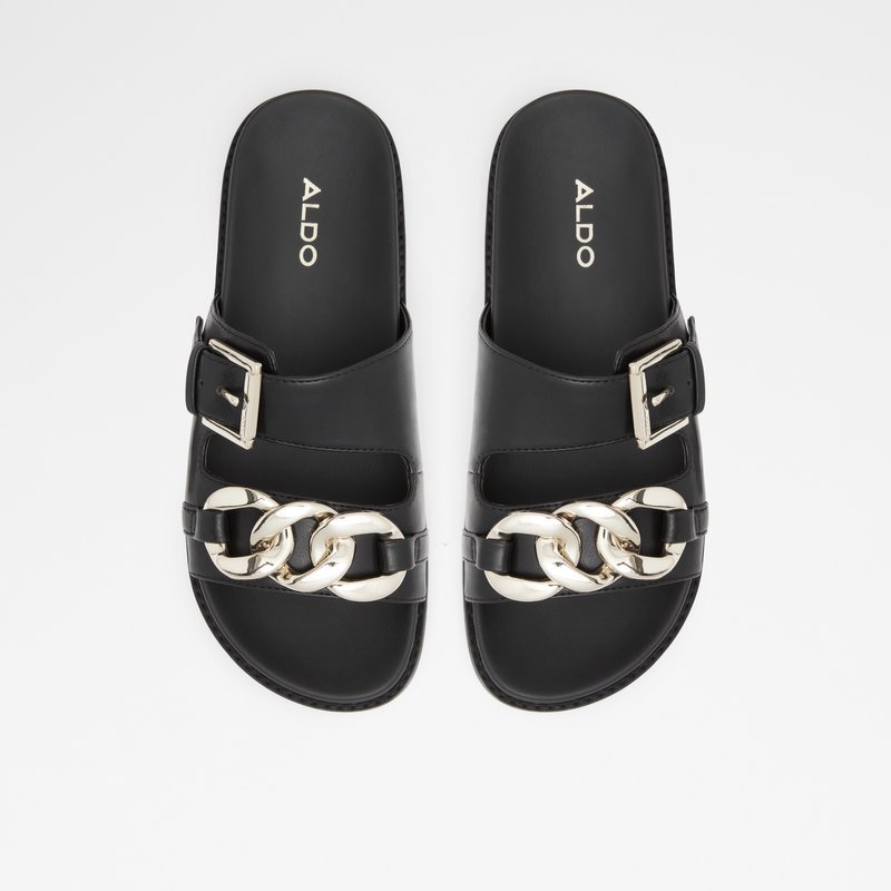 Sandales Plates Aldo Asae Femme Noir | GXYJKH-298