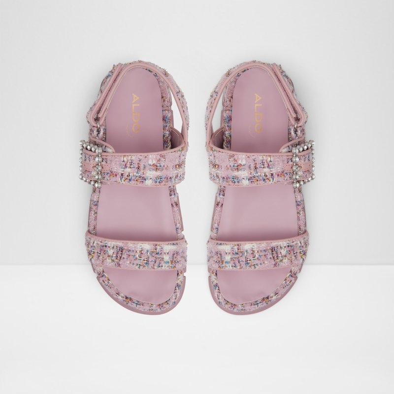 Sandales Plates Aldo Corinne Femme Rose | XBFUMA-954
