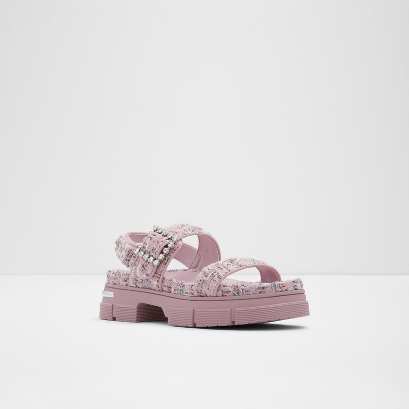Sandales Plates Aldo Corinne Femme Rose | XBFUMA-954