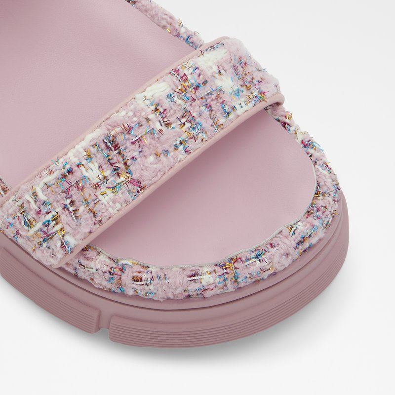 Sandales Plates Aldo Corinne Femme Rose | XBFUMA-954