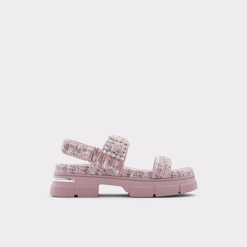 Sandales Plates Aldo Corinne Femme Rose | XBFUMA-954