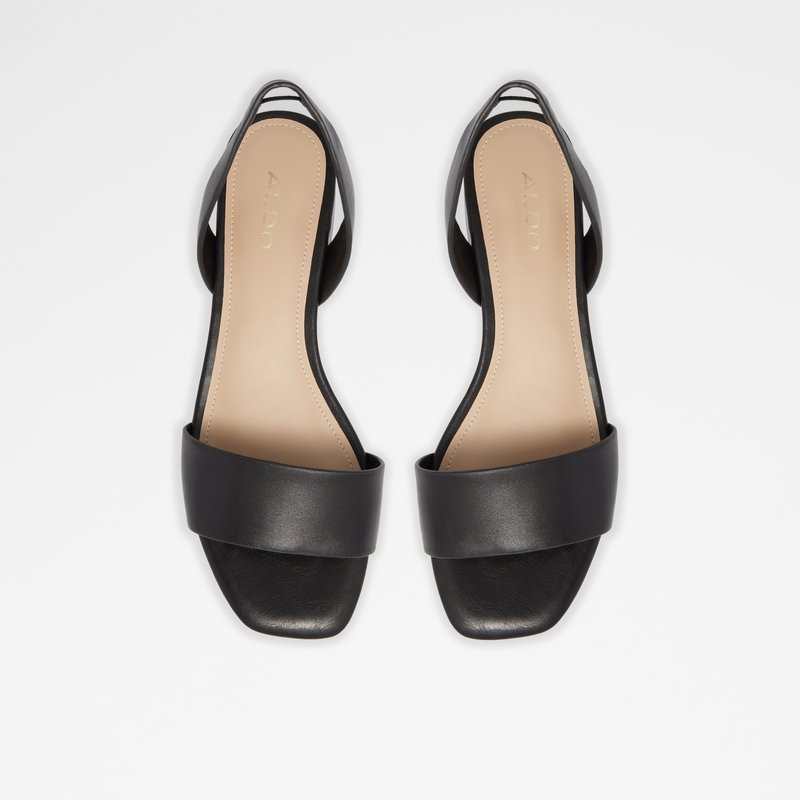 Sandales Plates Aldo Doredda Femme Noir | FNLKGE-651