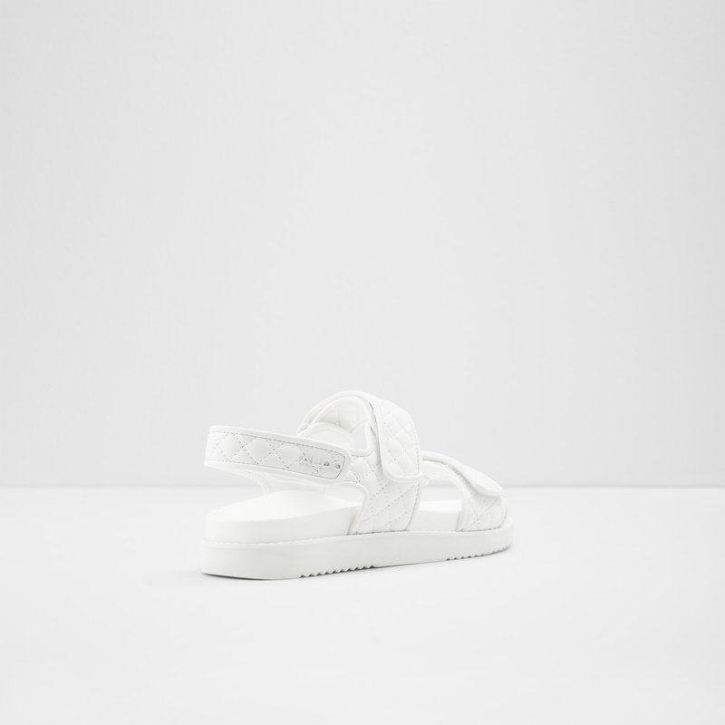 Sandales Plates Aldo Eowiliwia Femme Blanche | IUXGZK-869