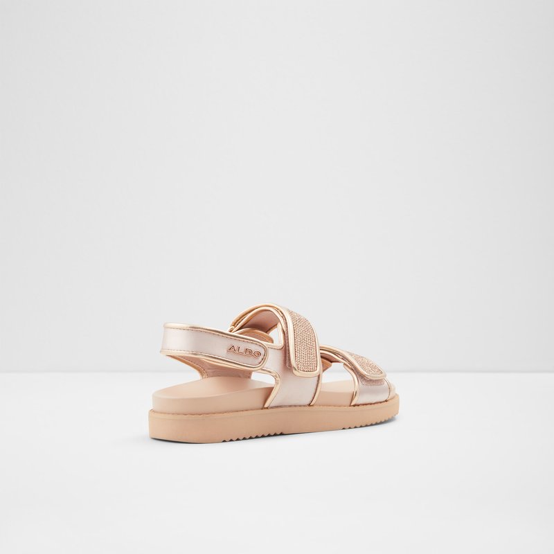 Sandales Plates Aldo Eowiliwia Femme Rose Doré | OUBLVE-381