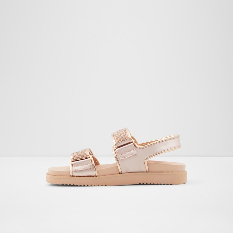 Sandales Plates Aldo Eowiliwia Femme Rose Doré | OUBLVE-381